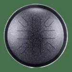 Ståltungetromme med 8 toner – 25 cm – japansk skala – 7 farver