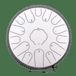 Steel tongue drum kulstofstål 15 toner 32 cm – C-dur – 11 farver