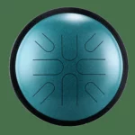 Ståltungetromme med 8 toner – 25 cm – japansk skala – 7 farver