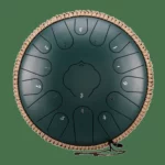 Steel tongue drum kulstofstål 15 toner 32 cm – C-dur – 11 farver